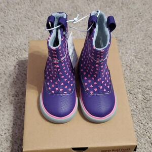 See Kai Run Basics Girl Ripley Hearts Pull On Boots 5